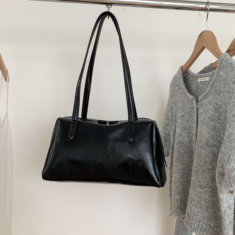 Faux Bag Tote Leather