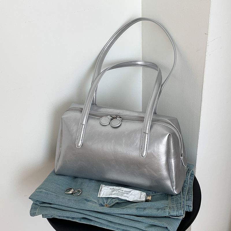 Faux Bag Tote Leather
