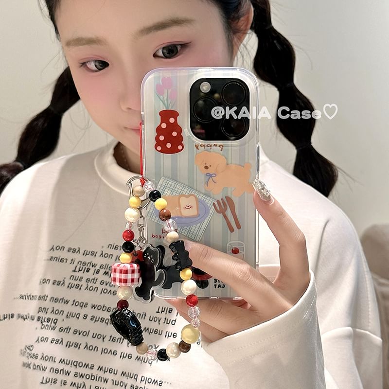 Animal Strap Case Set Phone /
