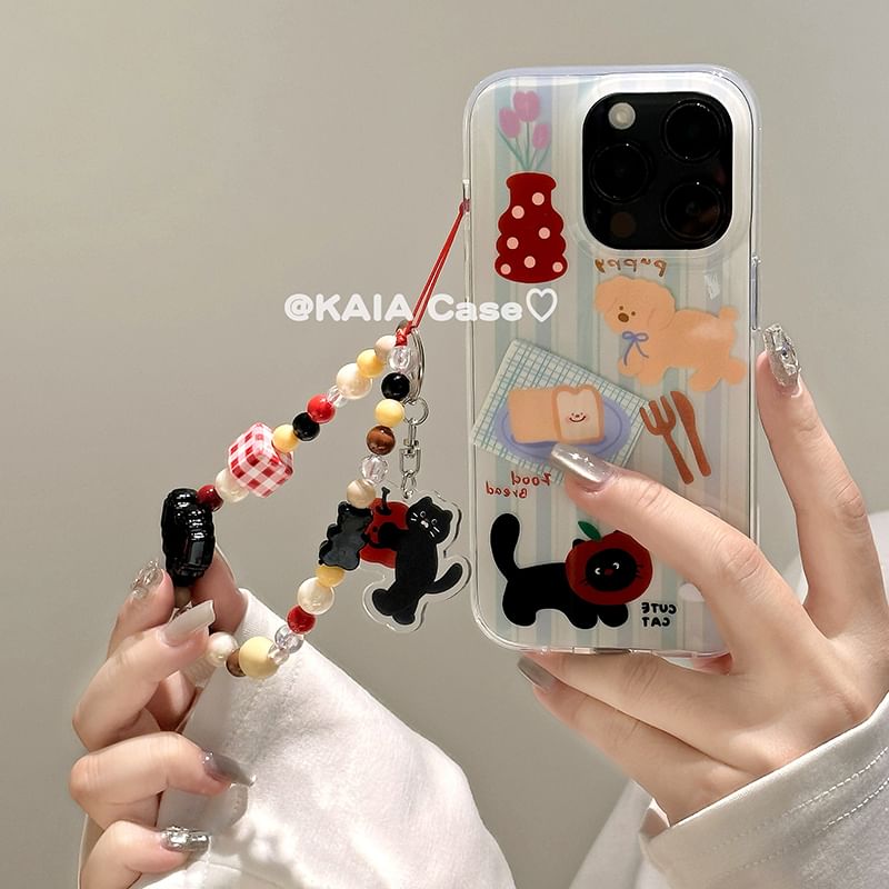 Animal Strap Case Set Phone /