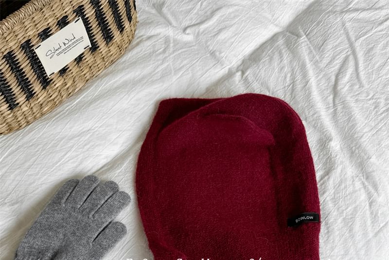 Bonnet Knit Cat Ear Hat