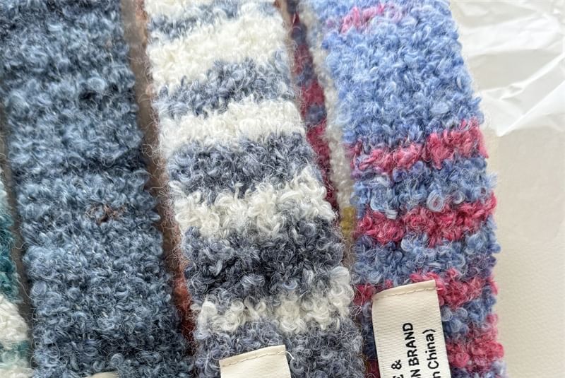 Scarf Gradient Knit Skinny