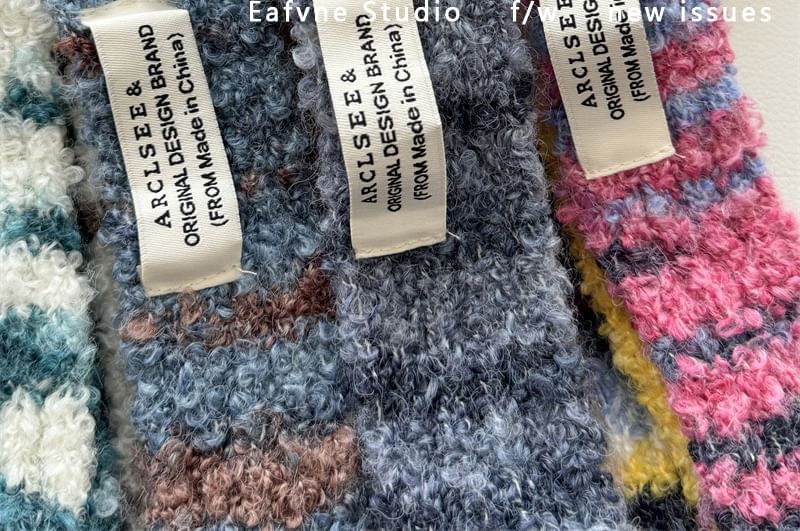 Scarf Gradient Knit Skinny