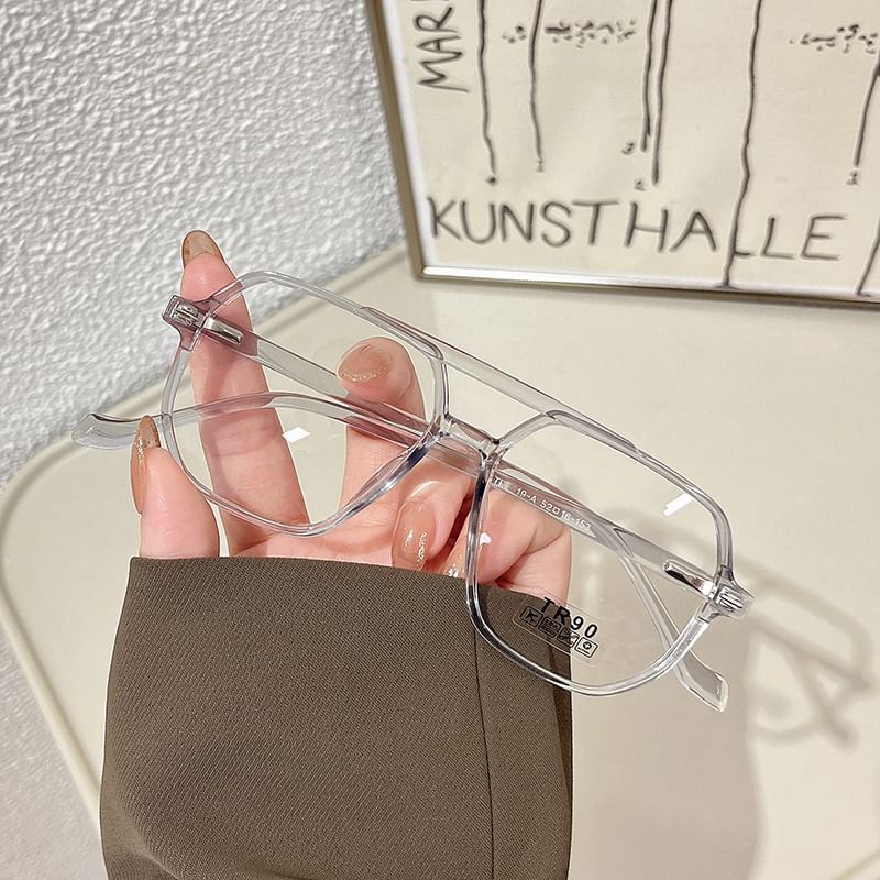 Frame Hexagon Eyeglasses