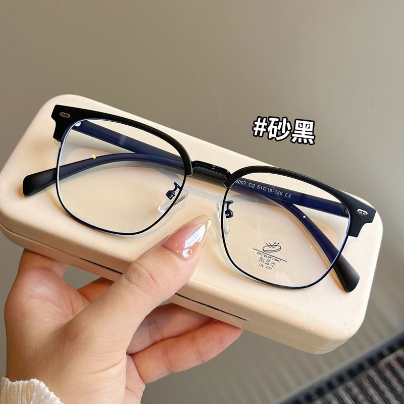 Frame Sunglasses Half