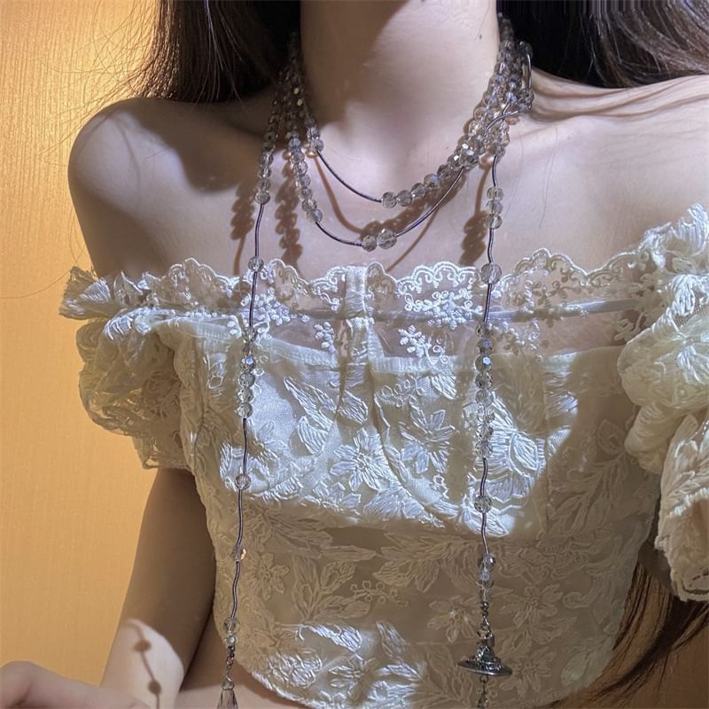 Layered Necklace Beaded