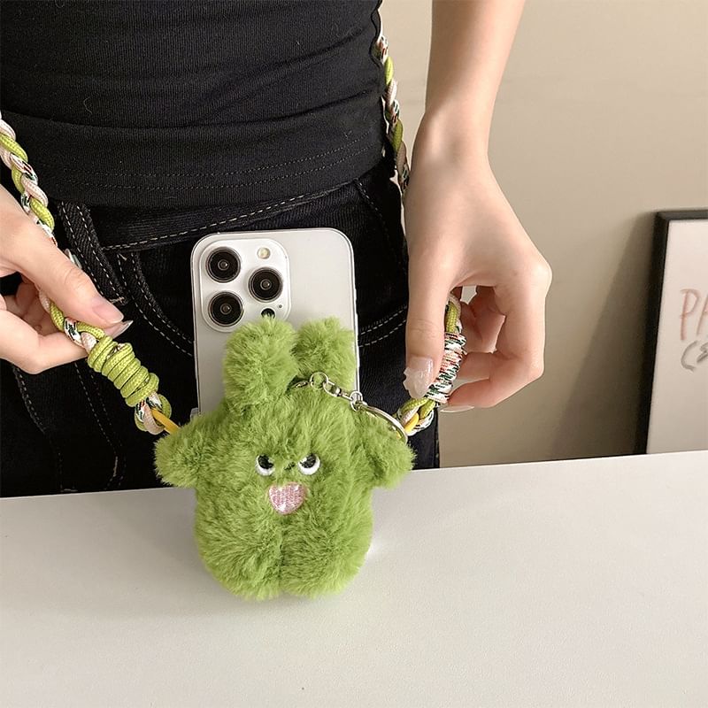 On Monster Plush Clip Lanyard Phone