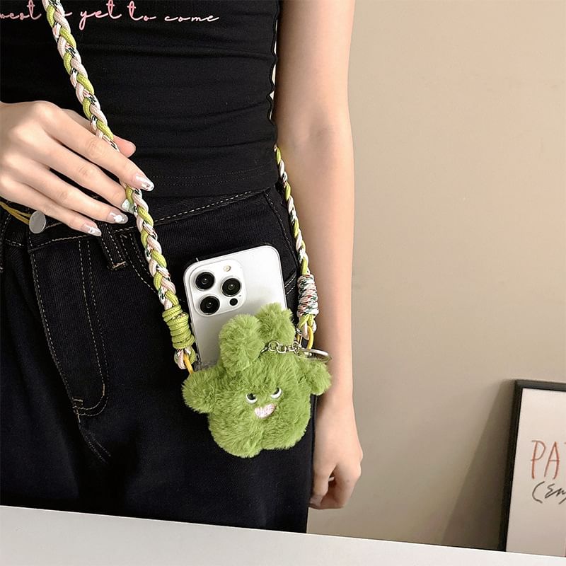 On Monster Plush Clip Lanyard Phone