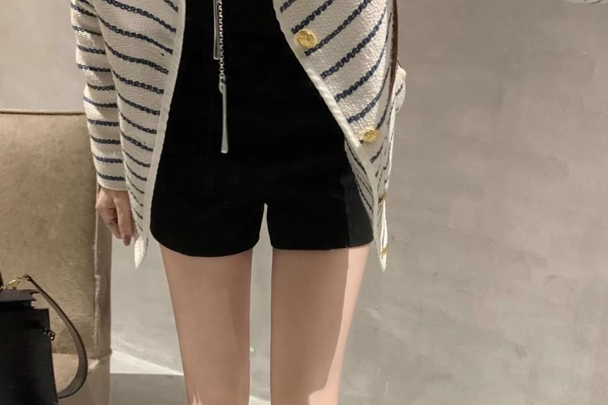 Leather Plain Genuine Platform Zip-Up Tall Boots