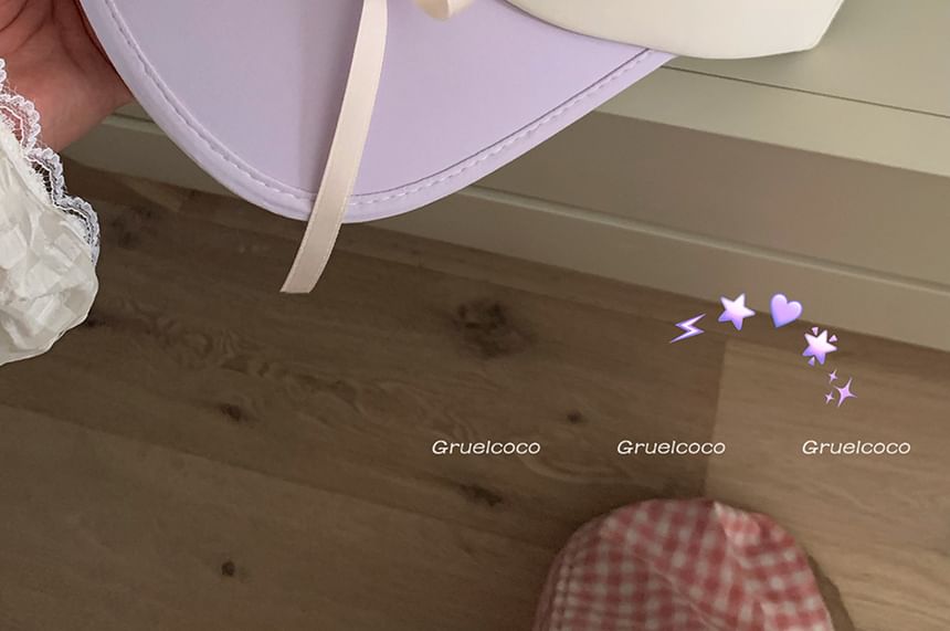 Sun Two Tone Bow Visor