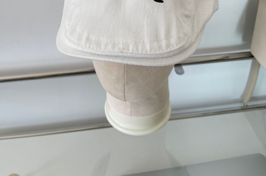 Bow Cap Print Newsboy