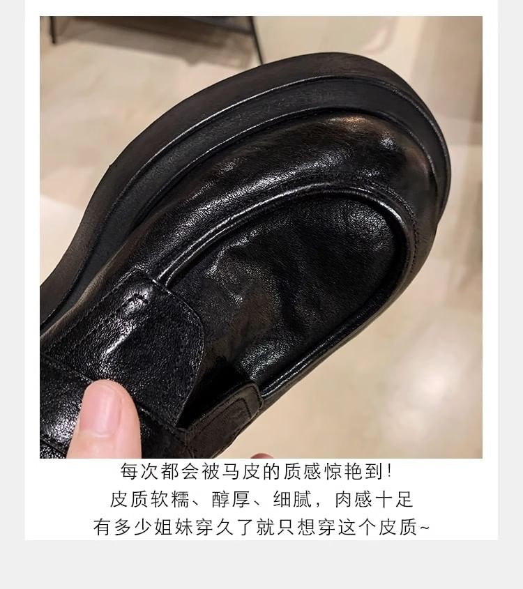 Platform Shoes Buckled