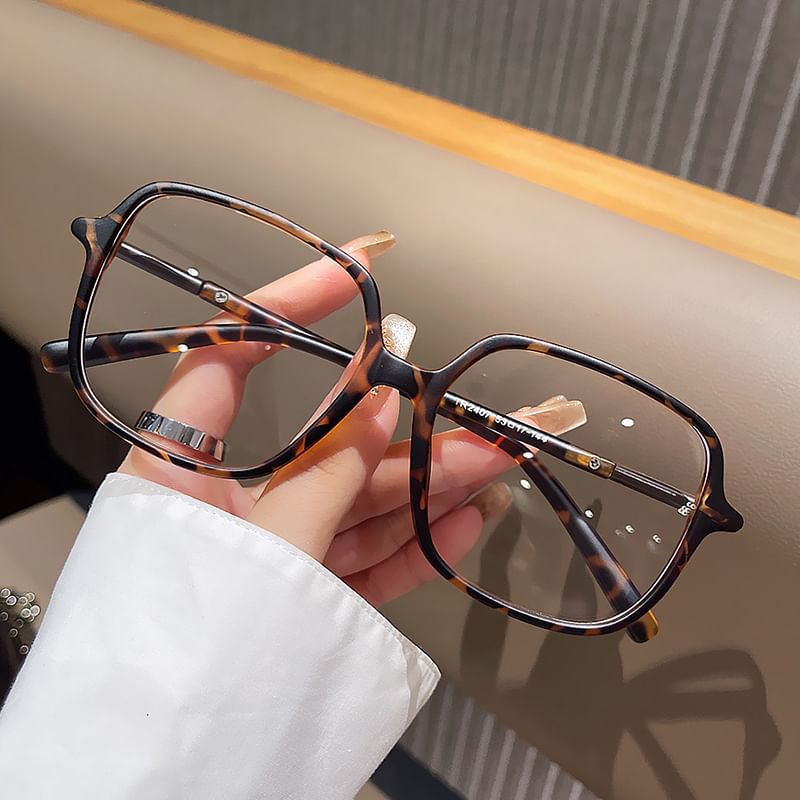 Blue Light Square Glasses Blocking