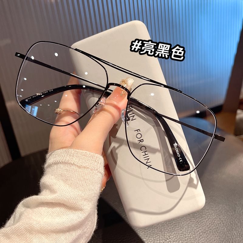 Glasses Blocking Square Light Blue