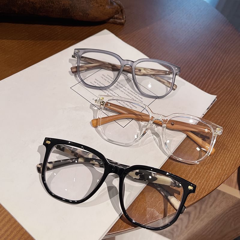 Blocking Square Glasses Blue Light