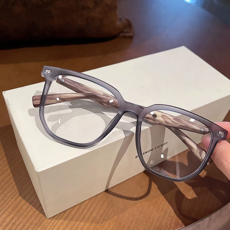 Blocking Square Glasses Blue Light