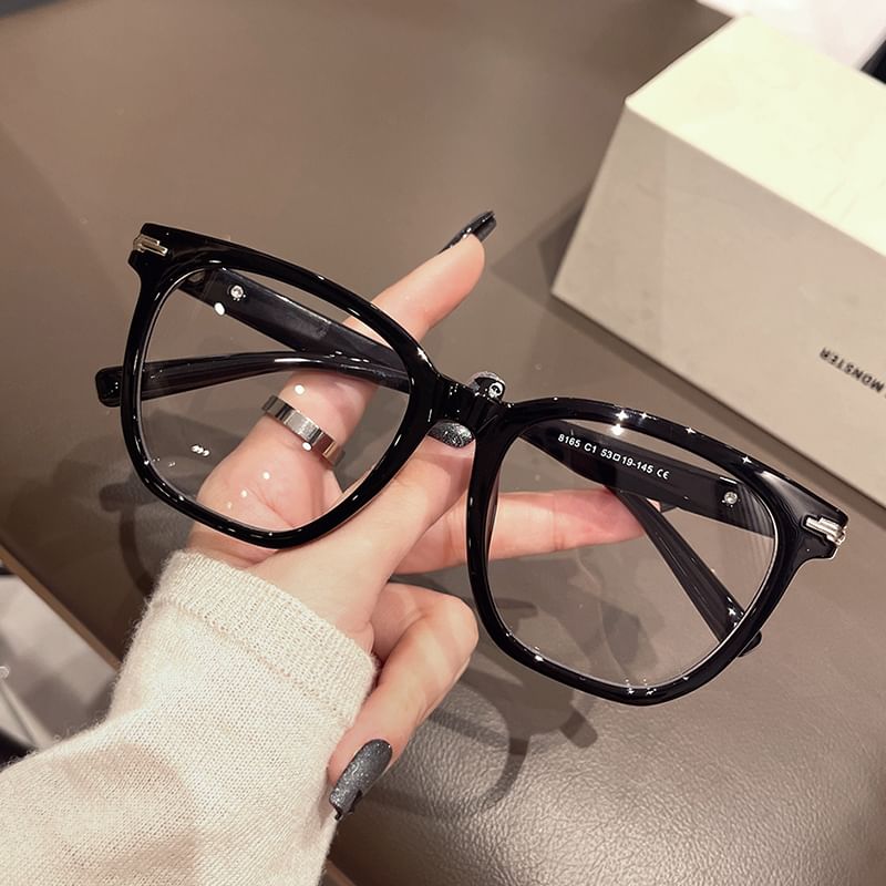 Blue Blocking Square Glasses Light