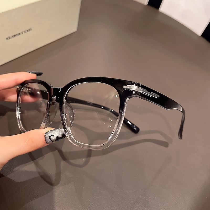 Blue Blocking Square Glasses Light