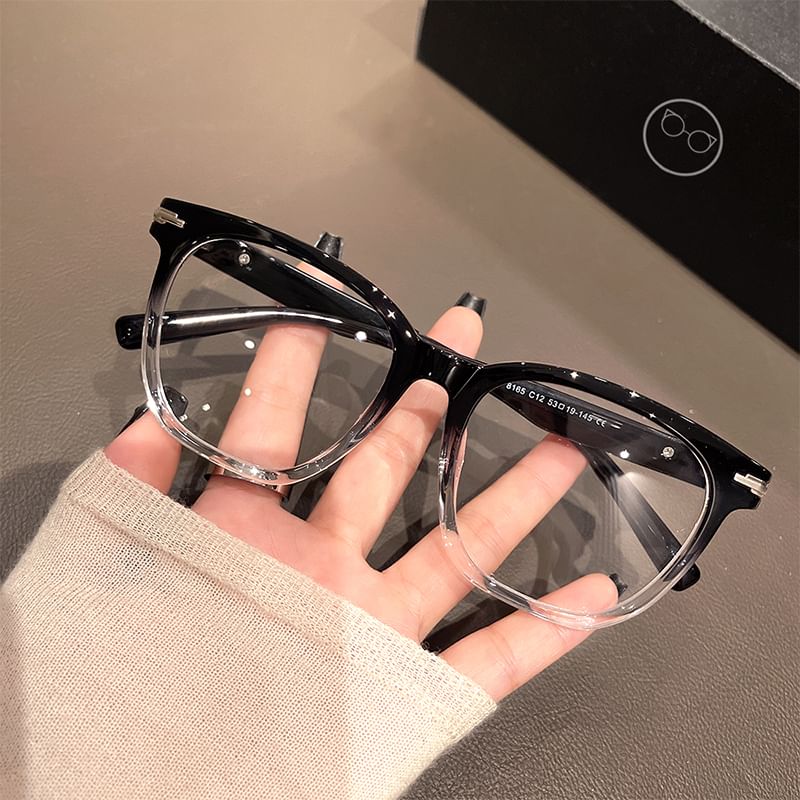 Blue Blocking Square Glasses Light