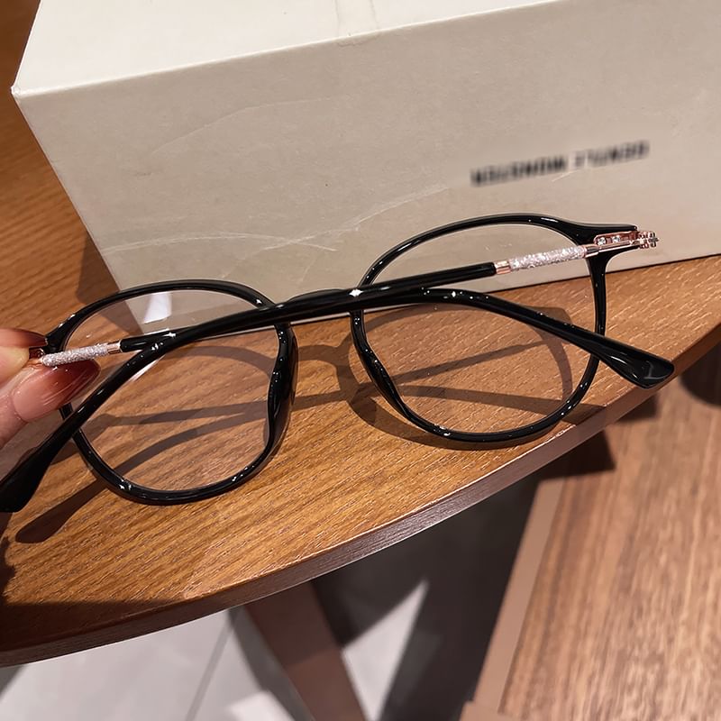 Blocking Light Retro Glasses Blue