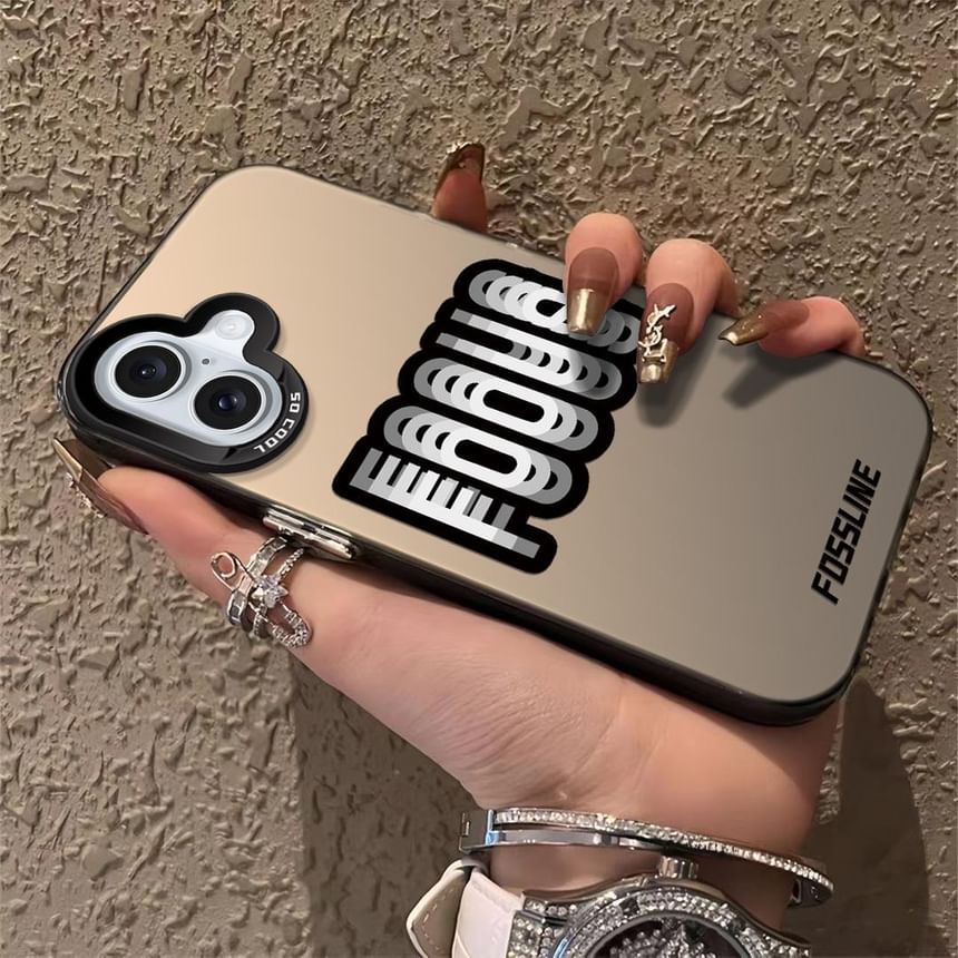 Stand Case Lettering Phone
