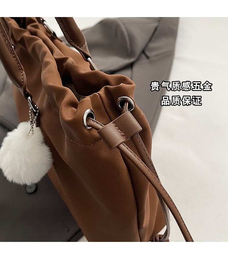 Bag Logo Tote Drawstring Accent