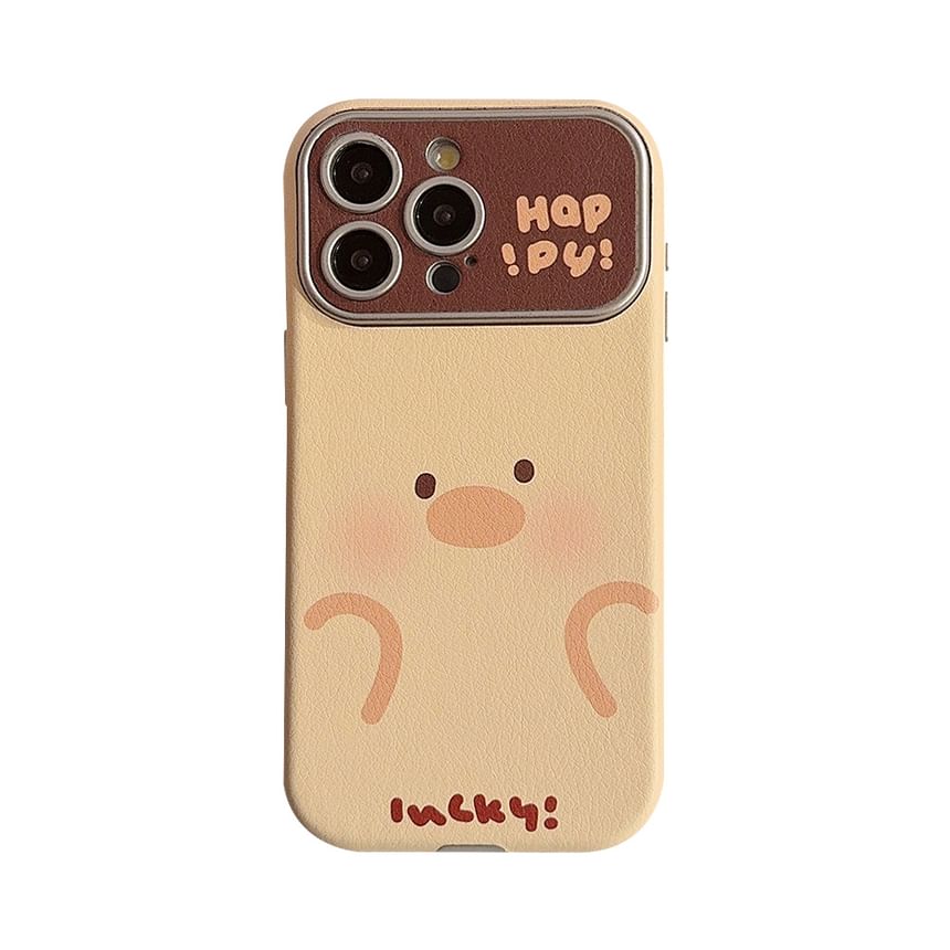 Phone Leather Animal Faux Case