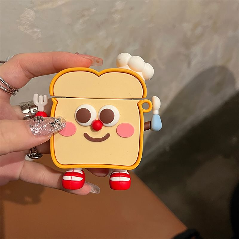 Pro Case Set AirPods Charm Earphone / Toast Skin