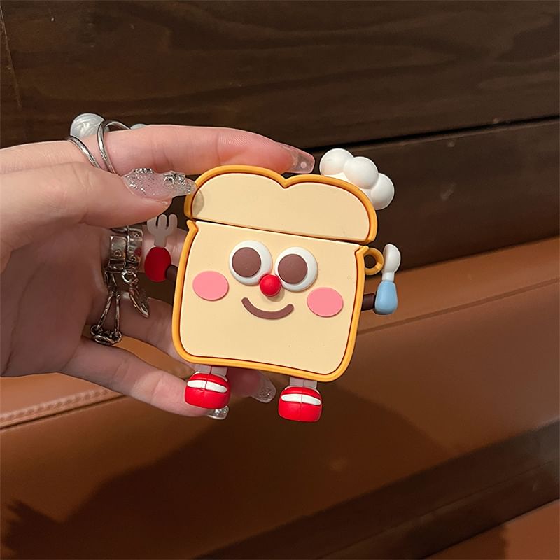 Pro Case Set AirPods Charm Earphone / Toast Skin
