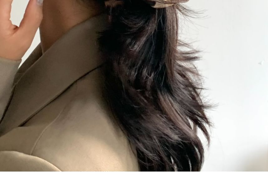 Leopard Scrunchie Print Hair