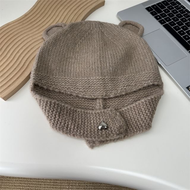 Balaclava Knit Ear Bear