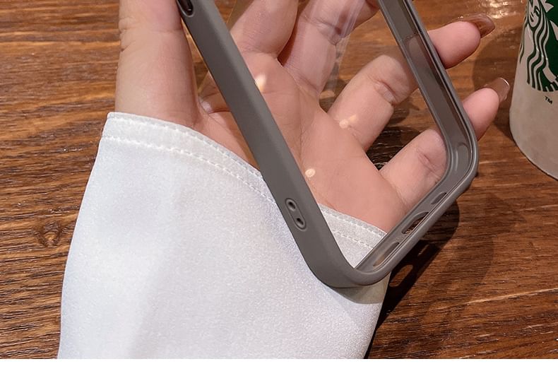 Glitter Case Lens Phone Protection