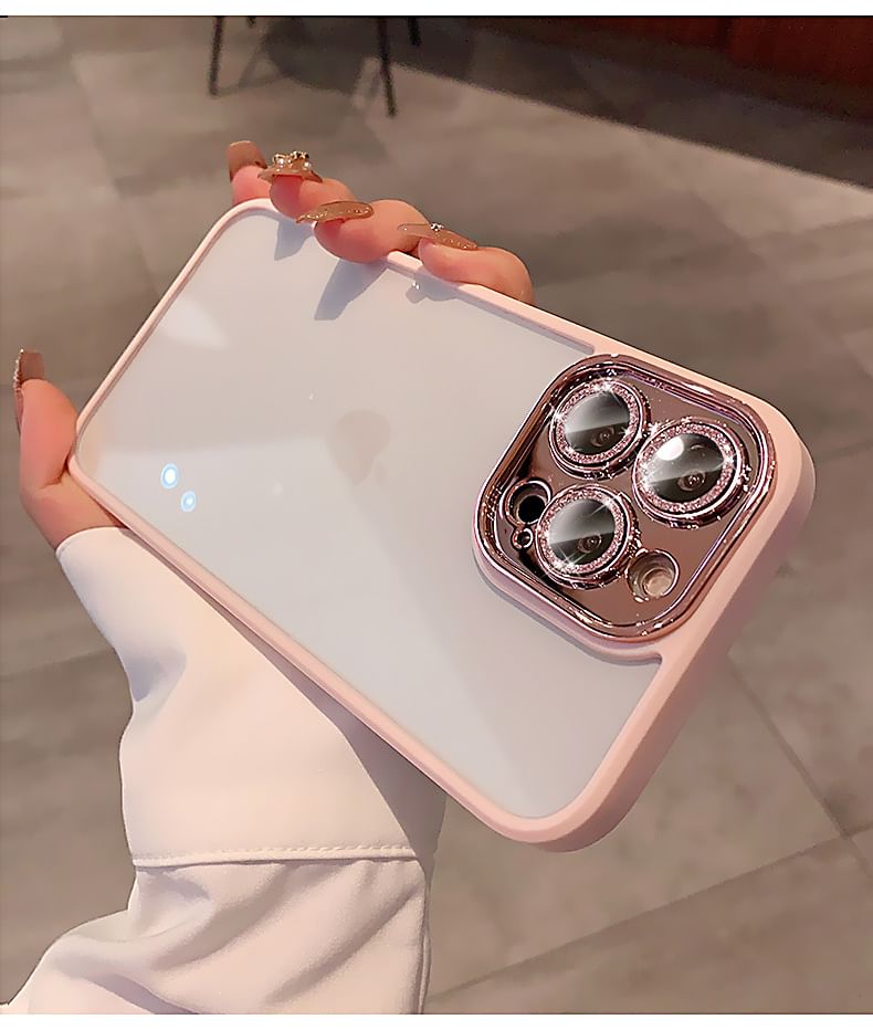 Phone Case Lens Glitter Protection