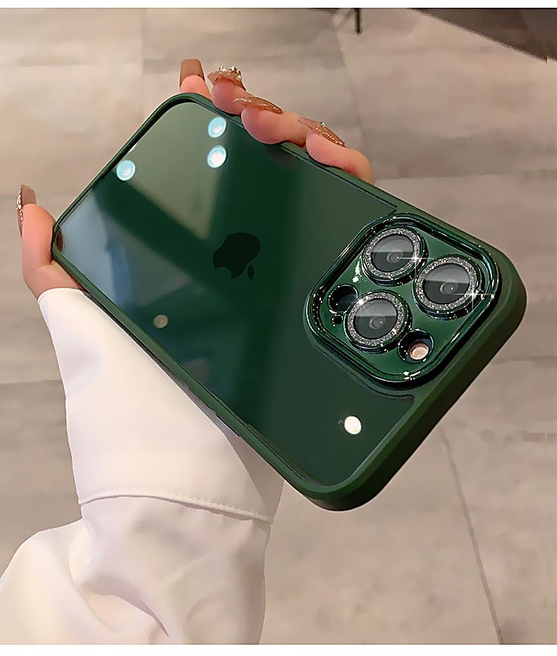 Glitter Protection Case Phone Lens