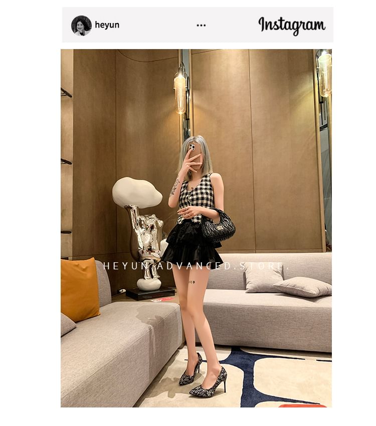 Toe Pumps Floral Stiletto Print Pointed