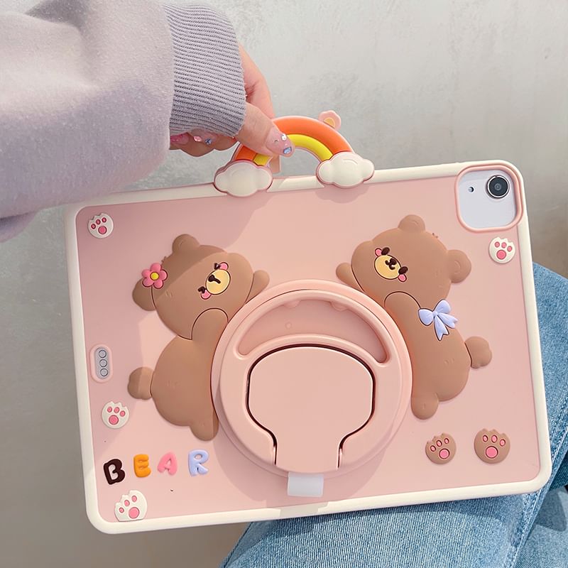 iPad Rainbow Case Bear