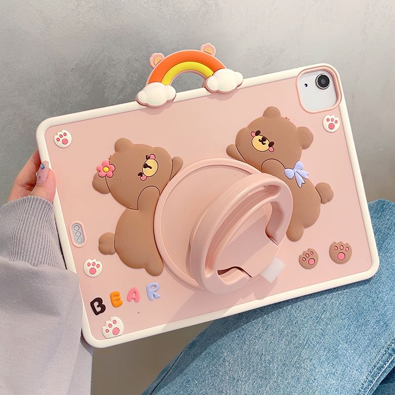 iPad Rainbow Case Bear