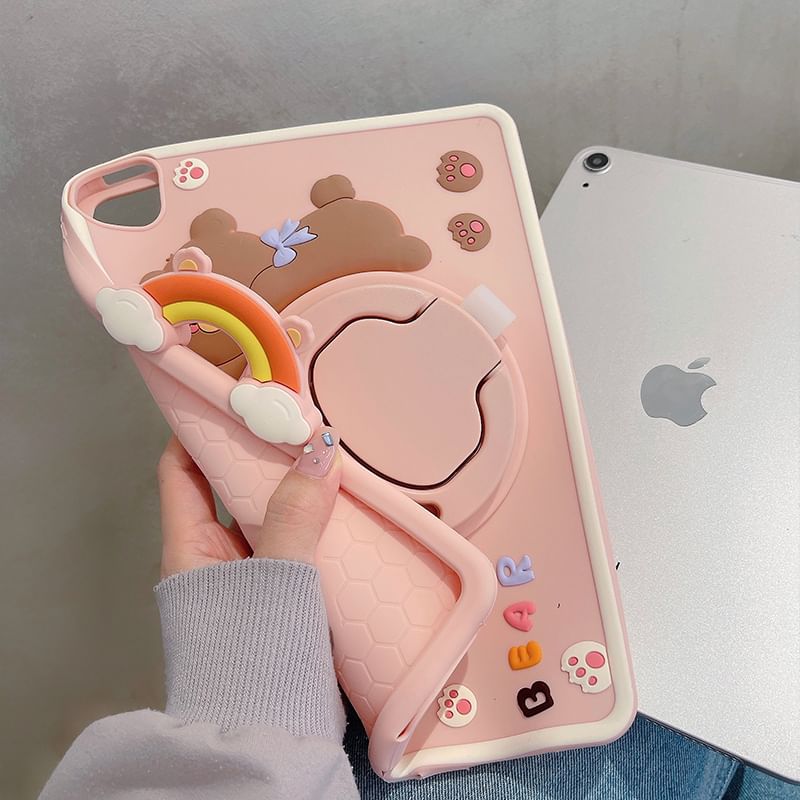 iPad Rainbow Case Bear