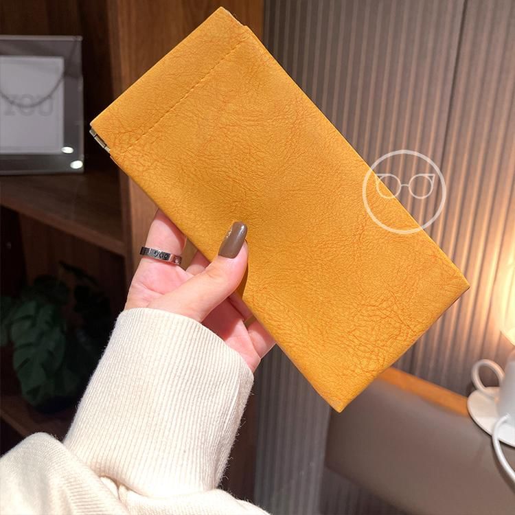 Faux Glasses Leather Case