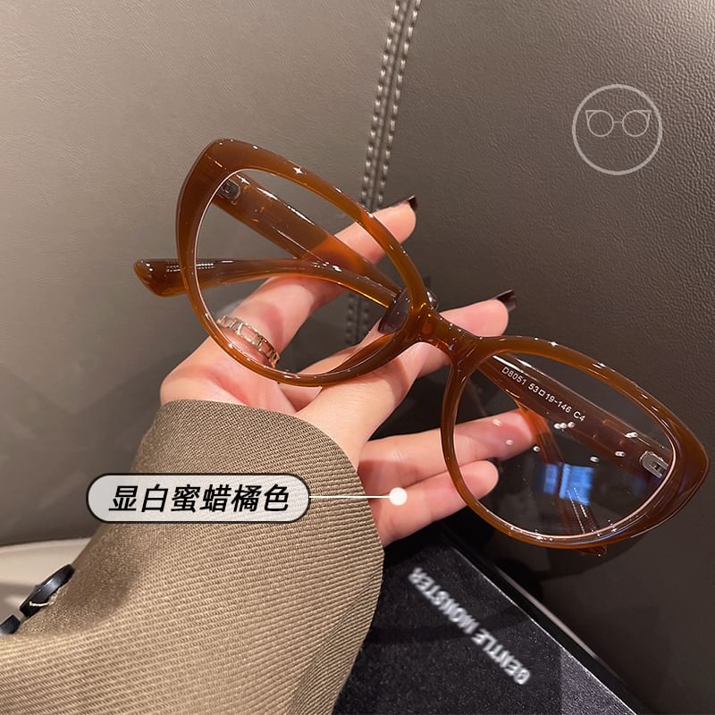 Light Eye Blue Glasses Blocking Cat