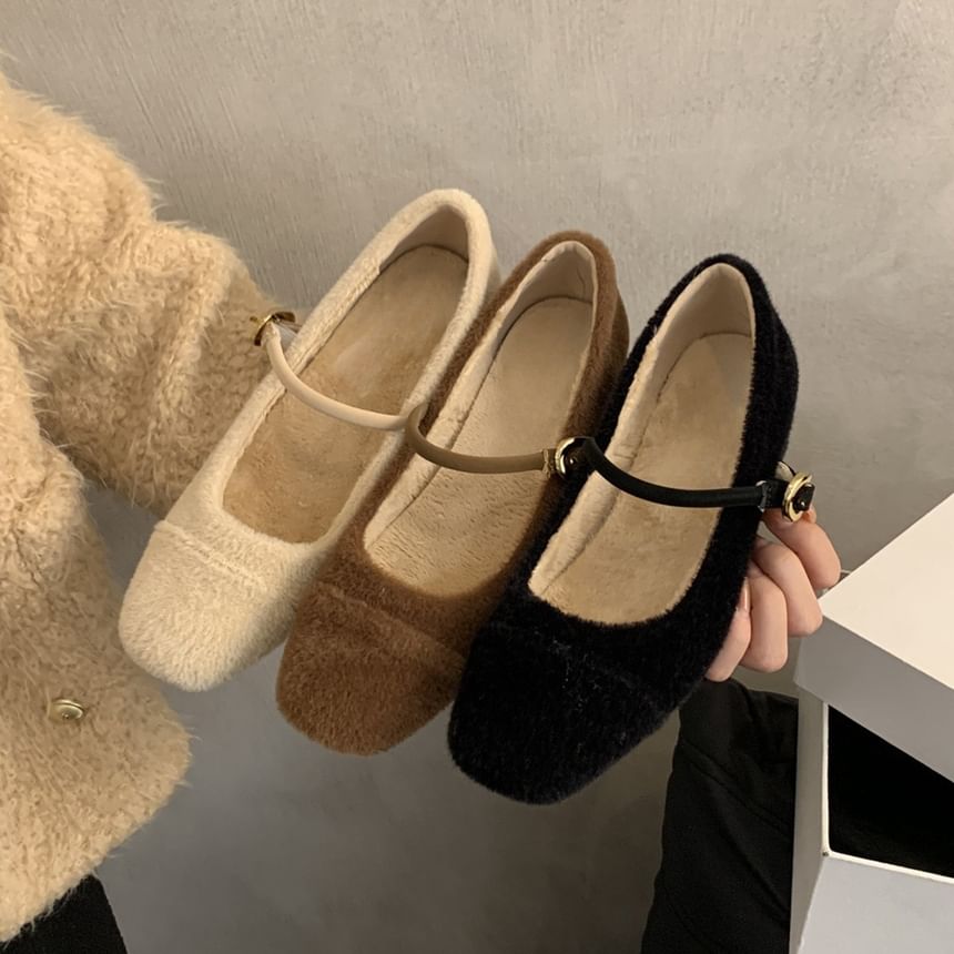 Heel Plain Mary Low Jane Pumps