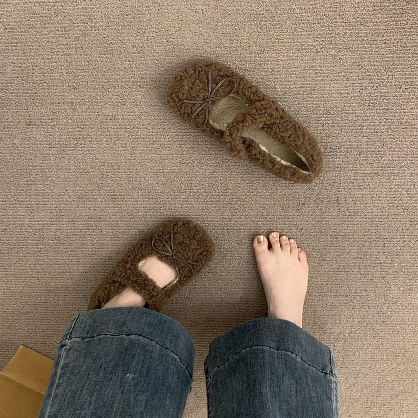 Mary Plain Jane Furry Shoes