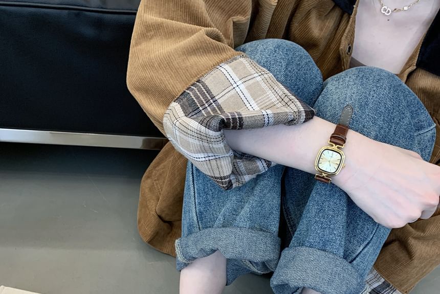 Velvet Shoes Lace-Up