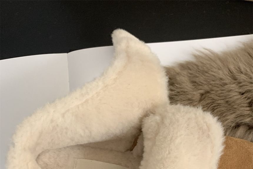 Buckled Snow Boots Ankle