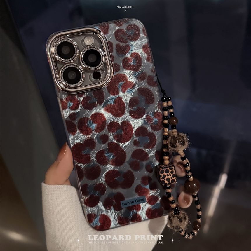 Leopard / Strap Phone Set Print Case