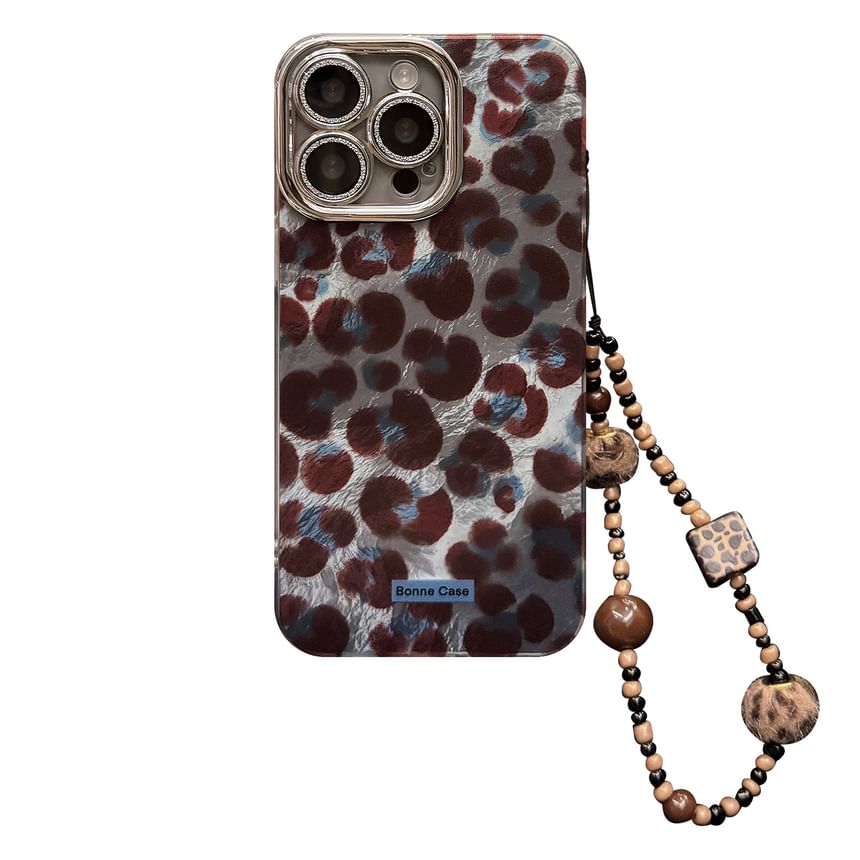 Leopard / Strap Phone Set Print Case