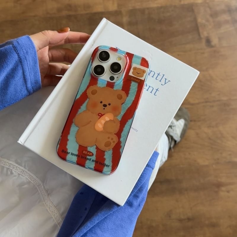 Animal Case Striped Phone