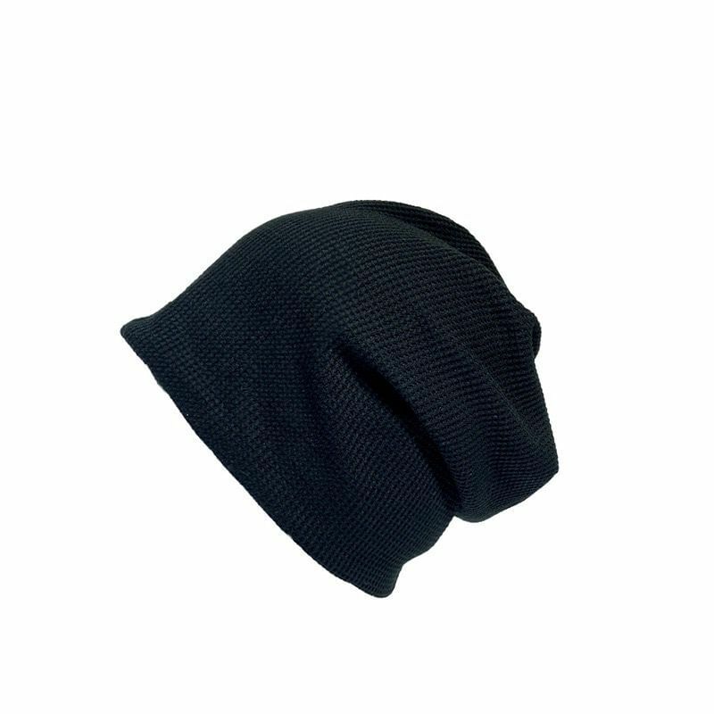 Beanie Slouchy Plain / Cuffed