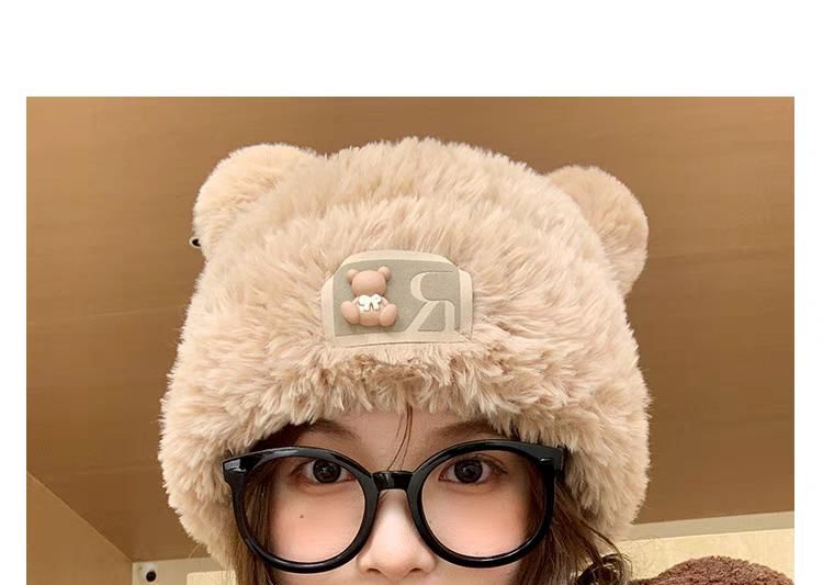 Tone / Two Bear Hat Fluffy