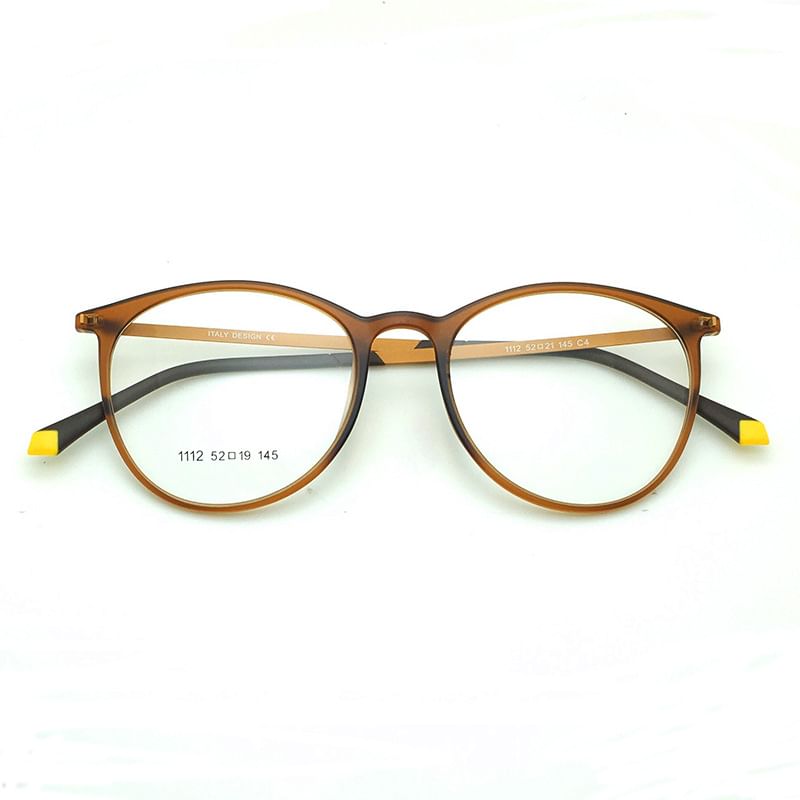 Round Eyeglasses Plain